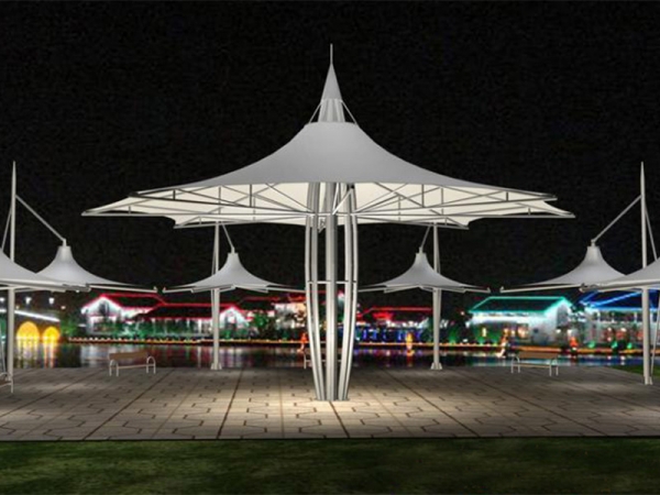 商業(yè)廣場(chǎng)膜結(jié)構(gòu)